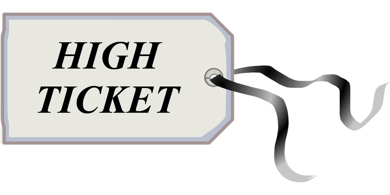 high ticket products and services